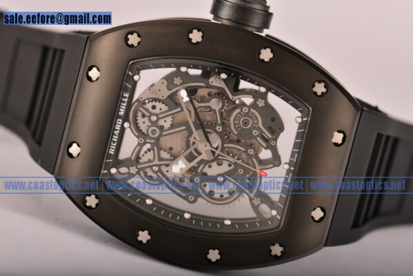 Richard Mille RM 055 watch PVD Perfect Replica